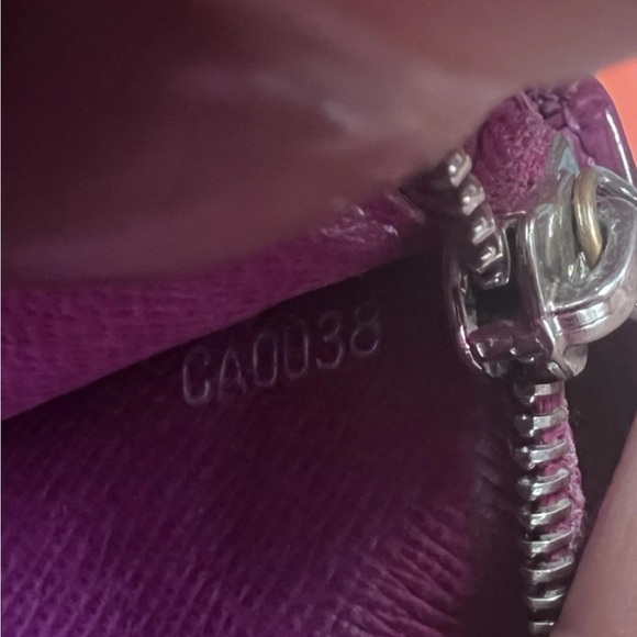 Louis Vuitton Pink Epi Leather Chain Wallet - Picture 6 of 15